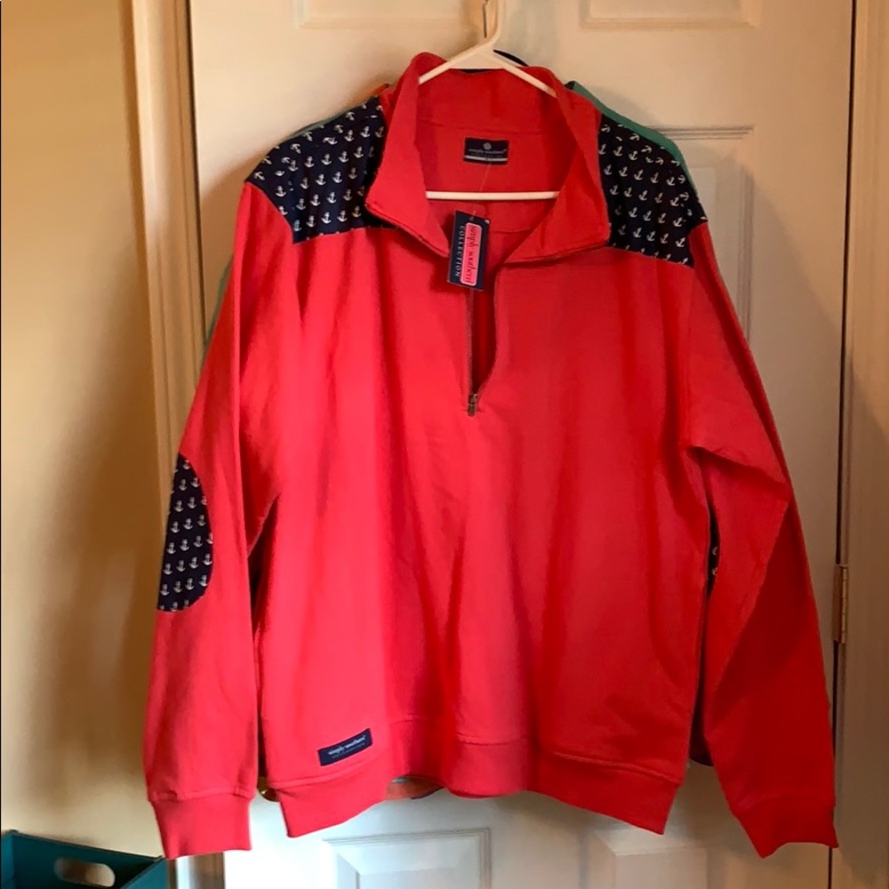 Simply Southern embroidered half-zip NWT XL
